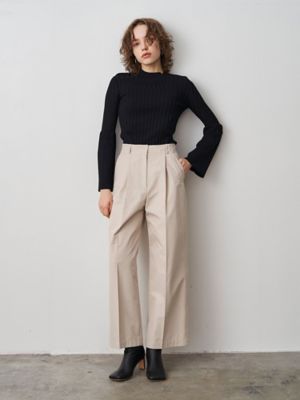 UPRIGHT WIDE CHINO PT | ELENDEEK/エレン