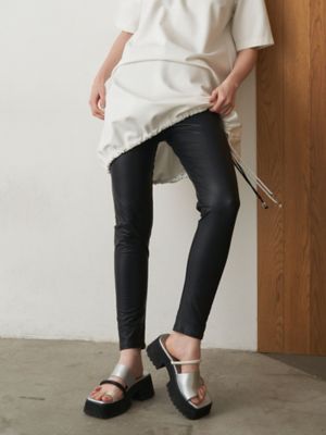FAUX LEATHER LEGGINGS | ELENDEEK/エレン