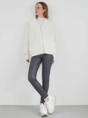 FAUX LEATHER LEGGINGS | ELENDEEK/エレンディーク