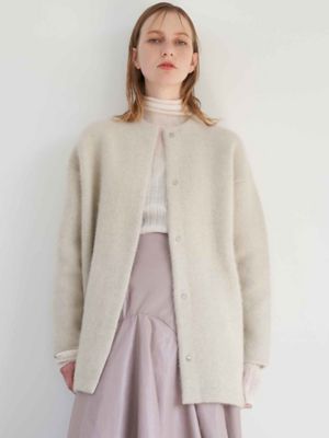 CN RACCOON MIX W CARDIGAN | ELENDEEK/エレン