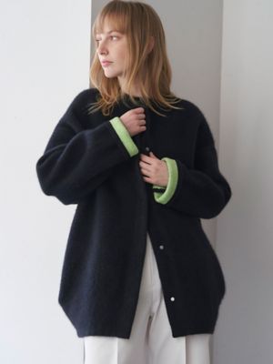 CN RACCOON MIX W CARDIGAN | ELENDEEK/エレン