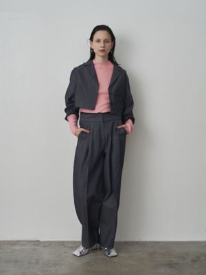 美品　ELENDEEK／エレンディーク ★　薄手　テーラードジャケット TAILORED SHORT JK | ELENDEEK/エレンディーク