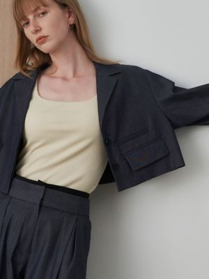 TAILORED SHORT JK | ELENDEEK/エレンディーク