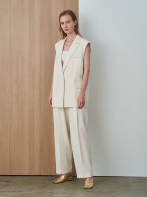 OVER SIZE TAILORED GILET | ELENDEEK/エレン