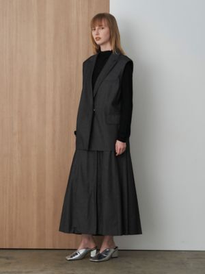 OVER SIZE TAILORED GILET | ELENDEEK/エレン