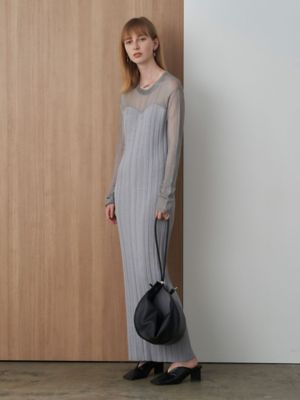 SHEER BUSTIER KNIT OP | ELENDEEK/エレン