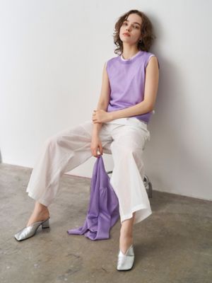 STRAIGHT WIDE SHEER PT | ELENDEEK/エレン