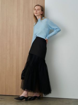 ＴＵＬＬＥ ＬＡＹＥＲＥＤ ＦＬＡＲＥ ＳＫ | ファッション・服 