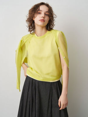 SHEER LAYERED TOP | ELENDEEK/エレンディーク | 三越