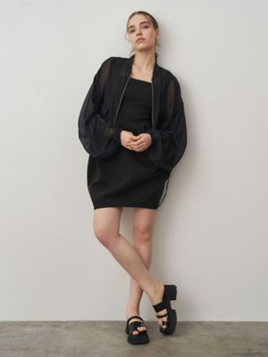 【未使用品】ELENDEEK アイボリー スリーブレスベスト 25SS】WOMEN パターンポイントスリーブレストップス ホワイト