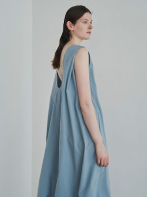 【SALE】ELENDEEK/エレンディーク BACK OPEN TENT OP アイスブルー ワンピース・ドレス【三越伊勢丹/公式】