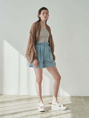 【SALE】ELENDEEK/エレンディーク RASH GUARD SHORT PT アイスブルー ショートパンツ【三越伊勢丹/公式】