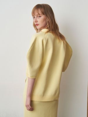 LANTERN SLEEVE KNIT TOPS | ELENDEEK/エレン