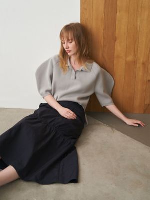 LANTERN SLEEVE KNIT TOPS | ELENDEEK/エレン