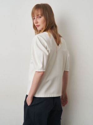 ＜ELENDEEK＞ＬＡＮＴＥＲＮ　ＳＬＥＥＶＥ　ＴＯＰＳ
