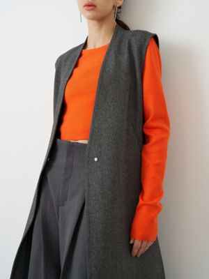 V NECK LONG GILET | ELENDEEK/エレンディーク | 三越