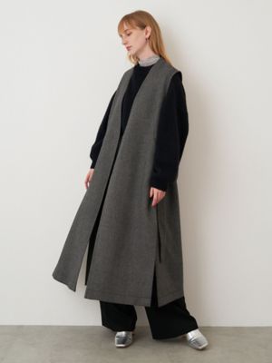V NECK LONG GILET | ELENDEEK/エレンディーク | 三越
