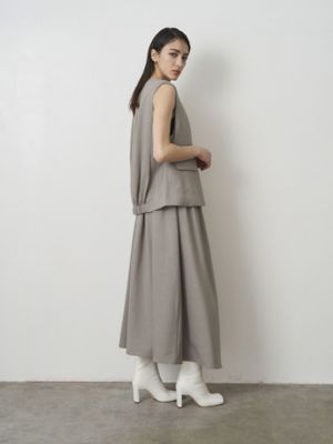 ELENDEEK - エレンディーク  TRIPLE CLOTH LONG GILET ELENDEEK OFFICIAL WEBSITE | エレンディーク公式通販