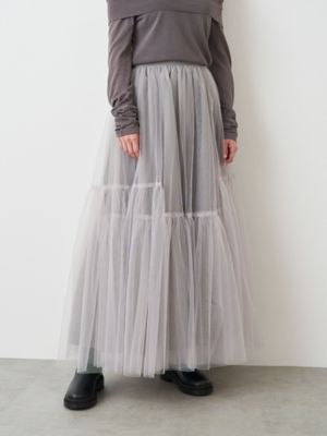 優れた品質 LAYERED TULLE SK ELENDEEK/エレンディーク | スカート