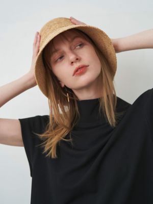 ＲＡＦＦＩＡ ＢＵＣＫＥＴ ＨＡＴ | ELENDEEK/エレンディーク | 三越伊勢丹オンラインストア・通販【公式】