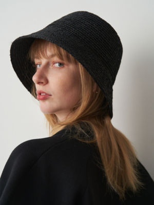 ＜ELENDEEK＞ＲＡＦＦＩＡ　ＢＵＣＫＥＴ　ＨＡＴ