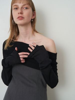 ＳＨＥＥＲ　ＫＮＩＴ　ＯＦＦ　ＳＨＯＵＬＤＥＲ
