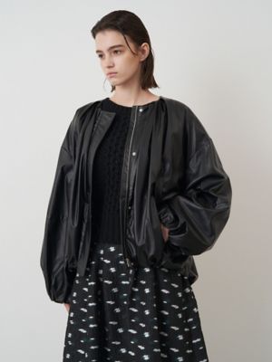 FAUX LEATHER TUCK JK | ELENDEEK/エレンディーク