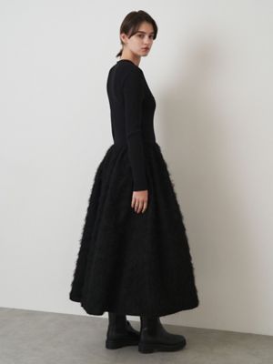 新着商品 DOCKING MATERIAL KNIT ELENDEEK | OP ワンピース