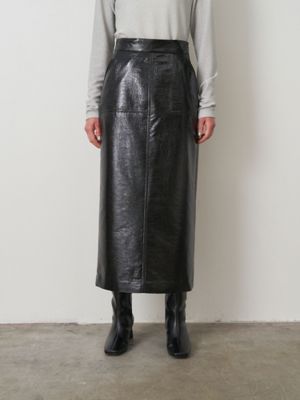 ENAMEL FAUX LEATHER I－LINE SK | ELENDEEK