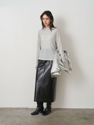 ENAMEL FAUX LEATHER I－LINE SK | ELENDEEK
