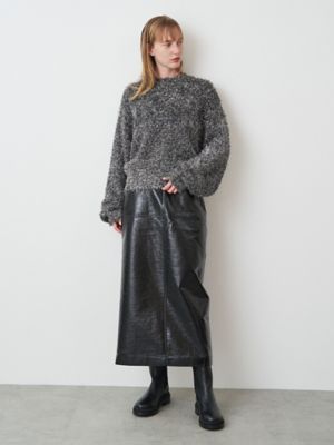 ENAMEL FAUX LEATHER I－LINE SK | ELENDEEK