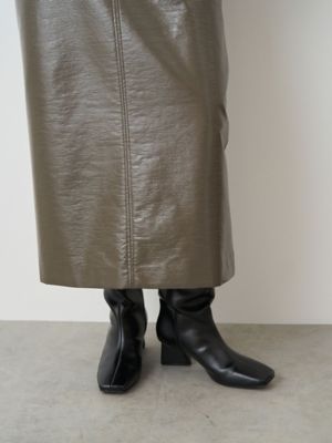ENAMEL FAUX LEATHER I－LINE SK | ELENDEEK