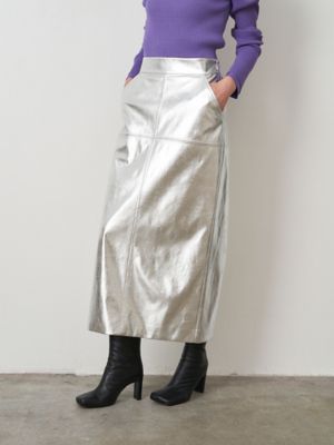 ENAMEL FAUX LEATHER I－LINE SK | ELENDEEK