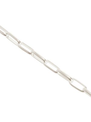 ＳＩＬＶＥＲ９２５　ＯＶＡＬ　ＣＨＡＩＮ　ＢＲＡＣＥＬＥＴ