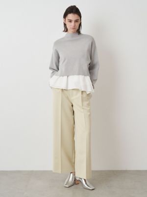 PEPLUM CAMI SET KNIT TOP | ELENDEEK/エレン
