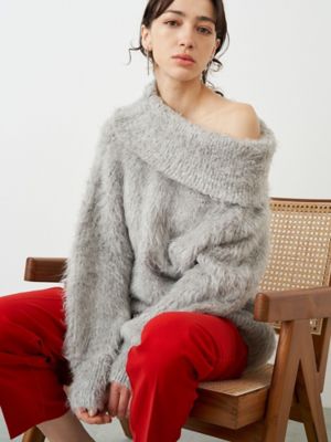 ＳＨＡＧＧＹ　ＫＮＩＴ　ＯＦＦ　ＳＨＯＵＬＤＥＲ