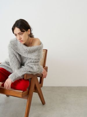 ＳＨＡＧＧＹ　ＫＮＩＴ　ＯＦＦ　ＳＨＯＵＬＤＥＲ