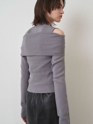 OFF SHOULDER KNIT SET TOP | ELENDEEK