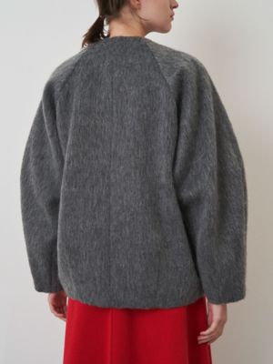 MELTON NOCOLLAR HALF CT | ELENDEEK