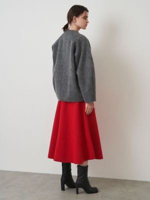 最終美品❣️ELENDEEKエレンディークチェスターロングコートスリットボタン ELENDEEK - COCOON CHESTER CT/コクーンチェスターコート | LA FEMME