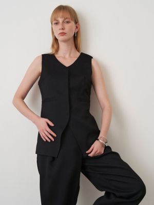 ELENDEEK/エレンディーク SILHOUETTE COMPACT GILET
