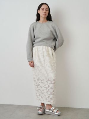 ELENDEEK - 美品✨エレンディーク SQUARECUTJACQUARDSKIRTの通販