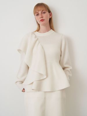 SHOULDER FRILL PEPLUM KT | ELENDEEK/エレン