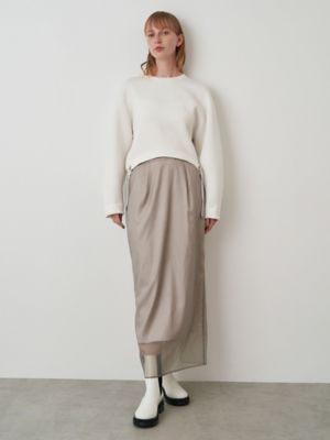 BACK FORM CROPPED CS | ELENDEEK/エレンディーク