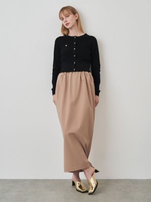 【タグ付】ELENDEEK CREW NECK COCOON CT サイズ01 COMPACT CREW NECK TWIN KT | ELENDEEK