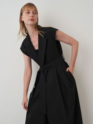 【新品】エレンディーク フォルムジレワンピース オフホワイト　ジレ 新品】エレンディーク フォルムジレワンピース オフホワイト ジレ 新品