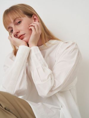 PIN TUCK SL FLARE BL | ELENDEEK/エレンディーク