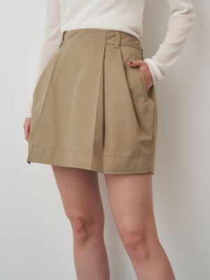 SHILKY CAP （ベージュ）エレンディーク　ELENDEEK CHINO TUCKED SK LAYERED SPT
