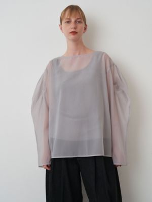 ＼SALE40%OFF+2点購入で10%OFFクーポン有／土日も即日発送/ELENDEEK エレンディーク BUSTIER SET RIB KT 512512620001 25SS 2025春夏 キャンセル返品不可 セール】ブライトロングティーニット（ニット/セーター
