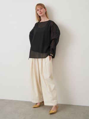 エレンディーク　トップス セール】レースドレープカットソー（Tシャツ/カットソー